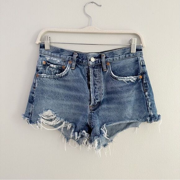 AGOLDE Parker Vintage Cut Off Short in Swapmeet - Picture 4 of 8